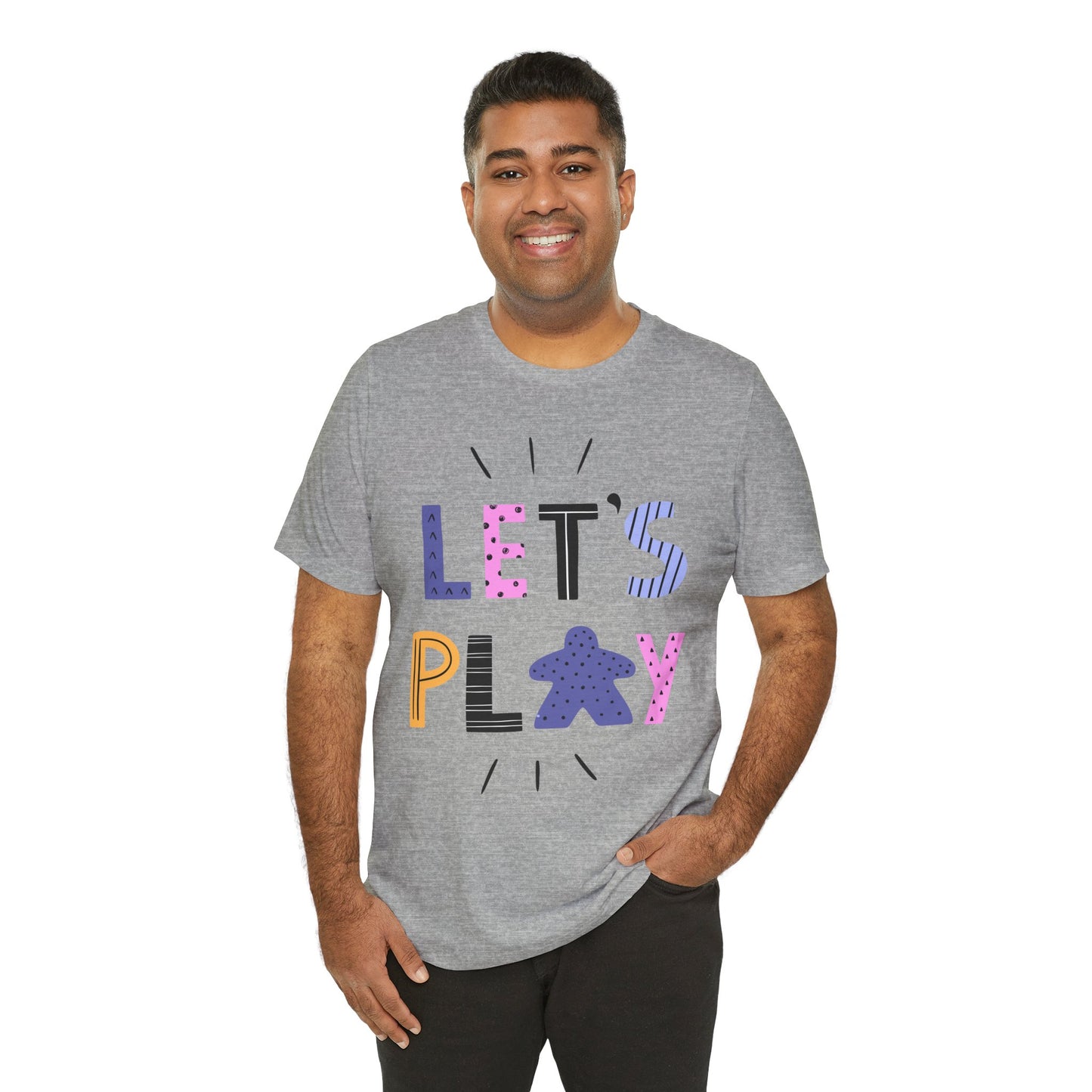 Let's Play Meeple Tshirt