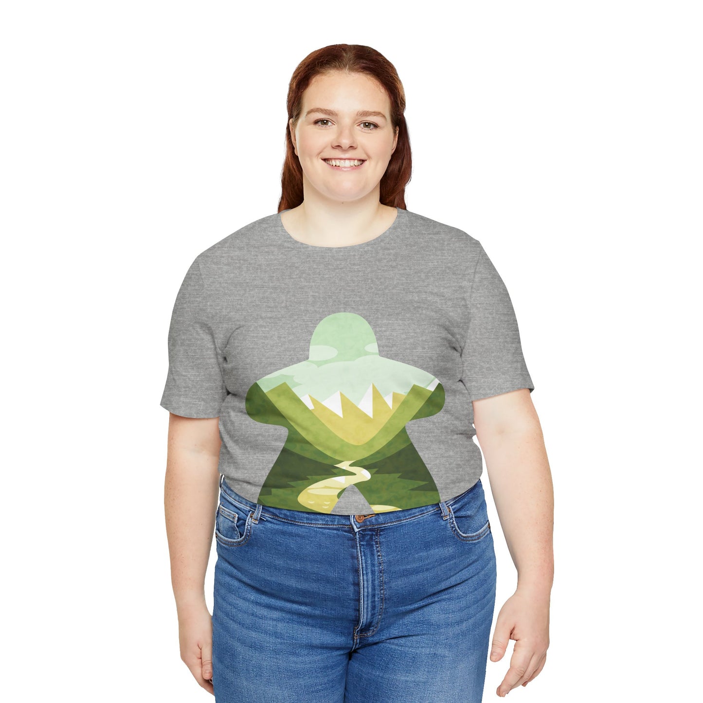 Green Mountains Adventure - Meeple Tshirt