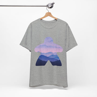 Purple Skies Adventure - Meeple Tshirt