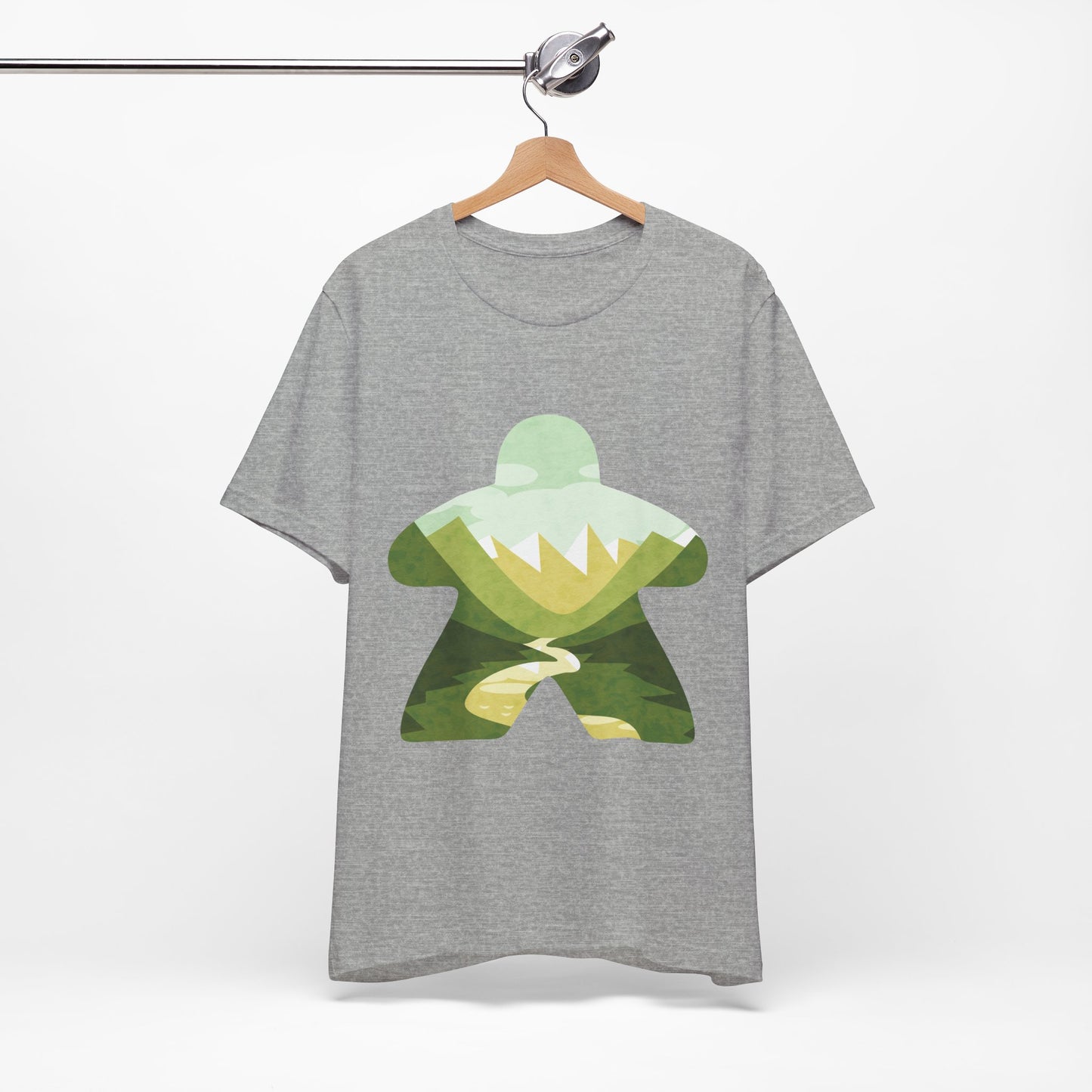 Green Mountains Adventure - Meeple Tshirt