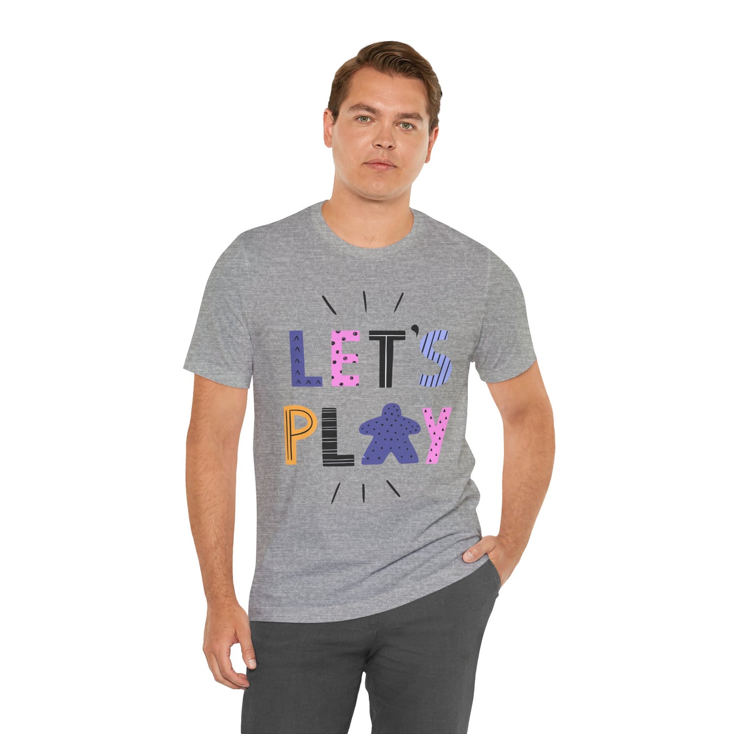 Let's Play Meeple Tshirt