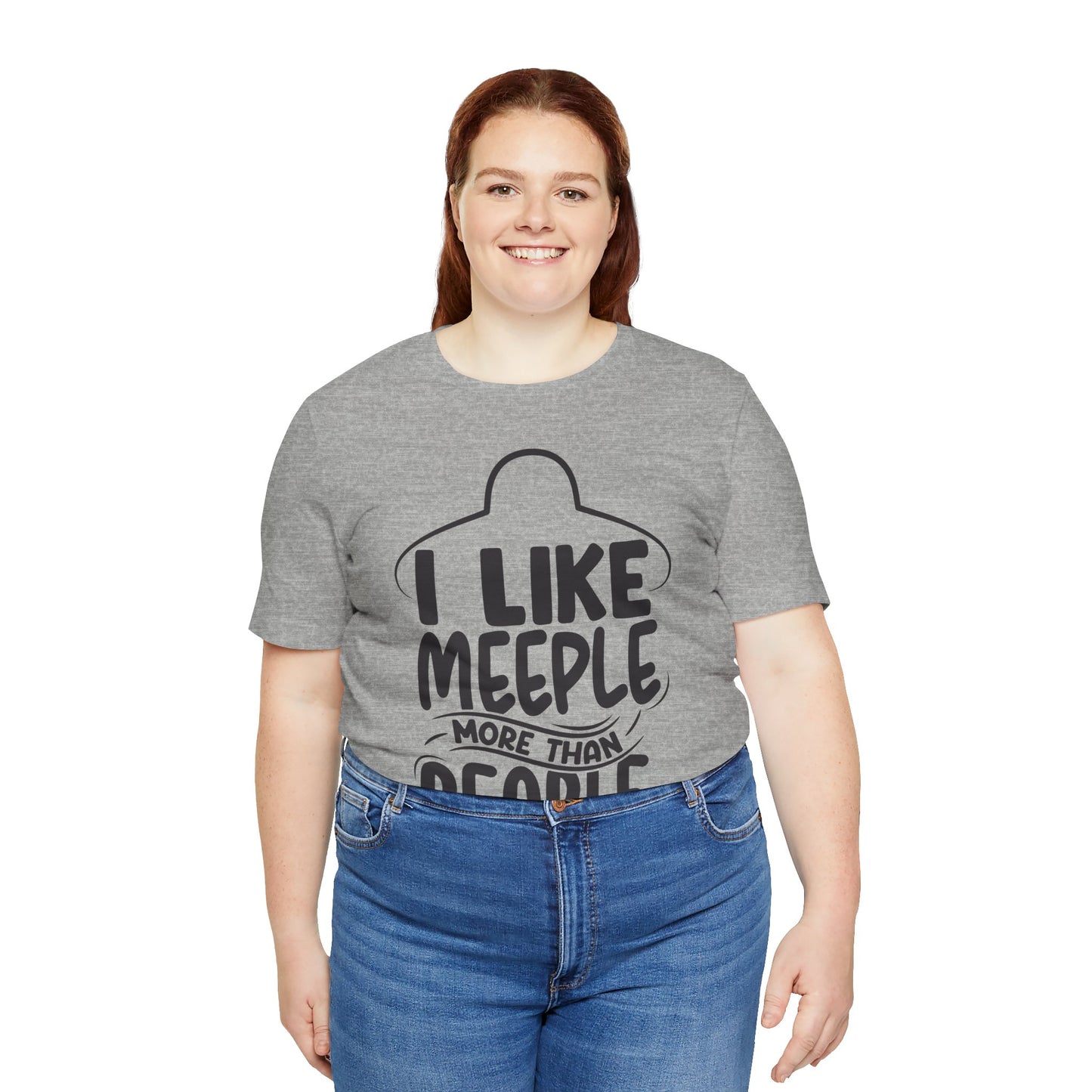 I Like Meeple More than People Tshirt