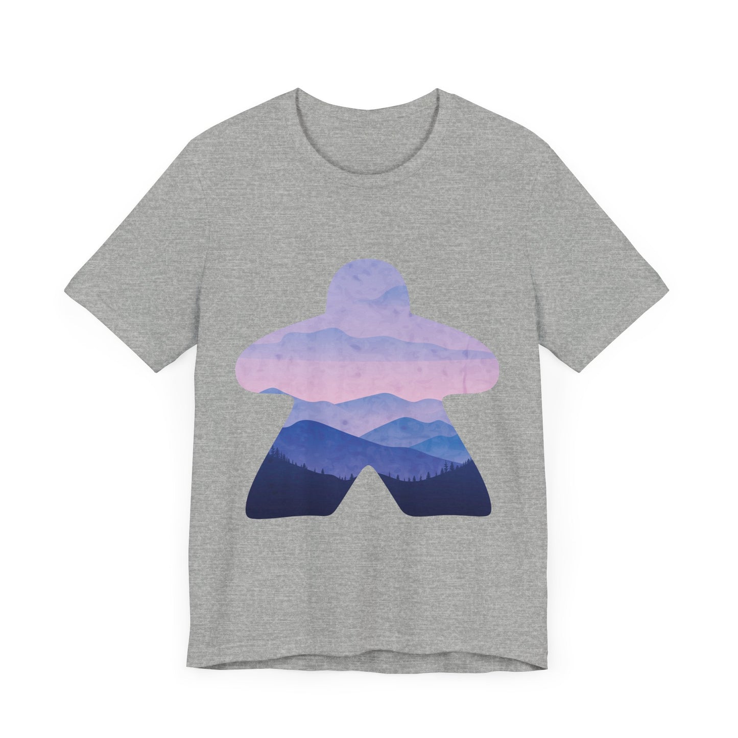 Purple Skies Adventure - Meeple Tshirt