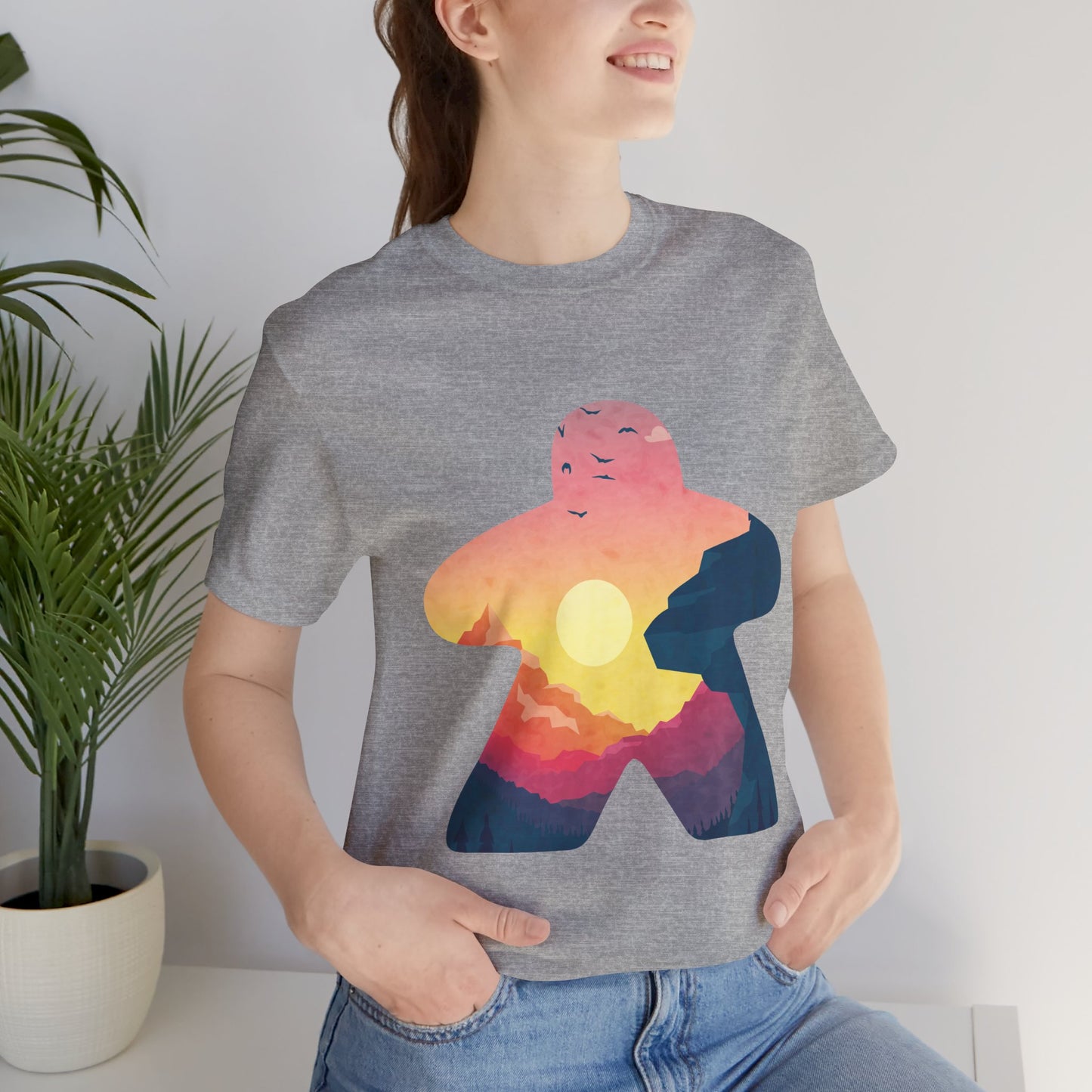 Sunrise Adventure - Meeple Tshirt