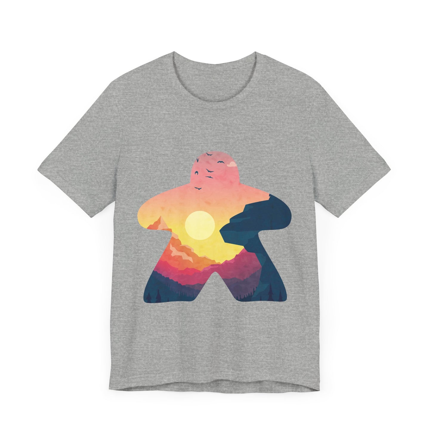 Sunrise Adventure - Meeple Tshirt