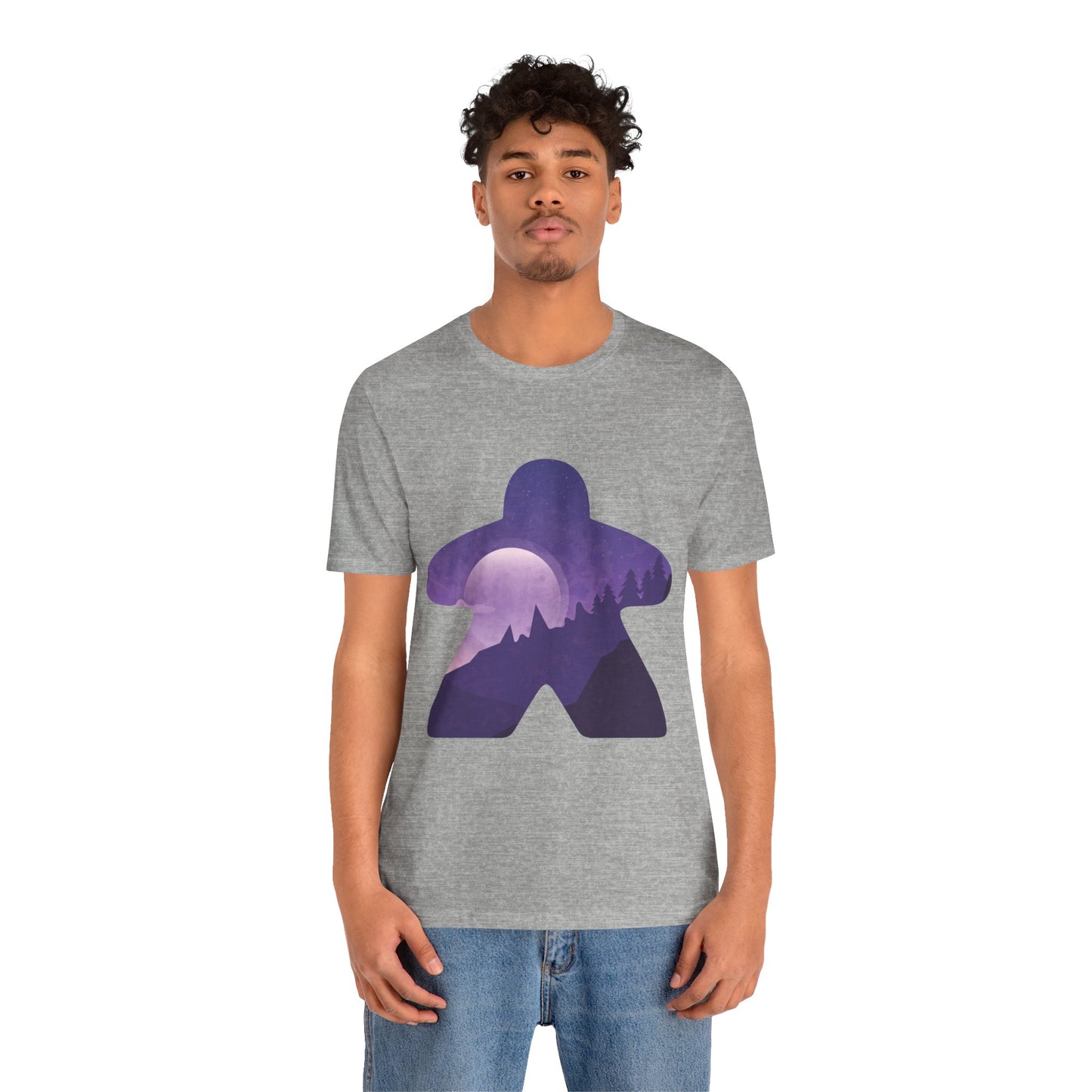 Purple Moon Adventure - Meeple Tshirt