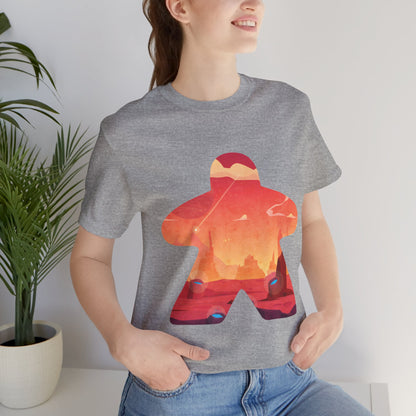 Red Planet Adventure - Meeple Tshirt