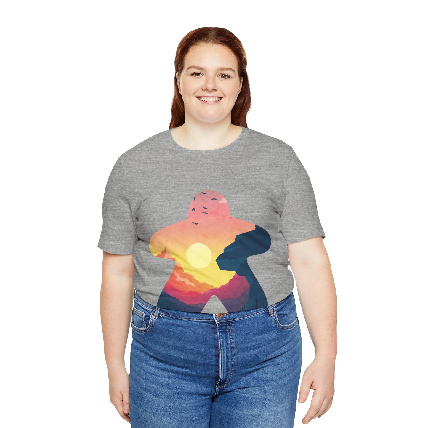 Sunrise Adventure - Meeple Tshirt