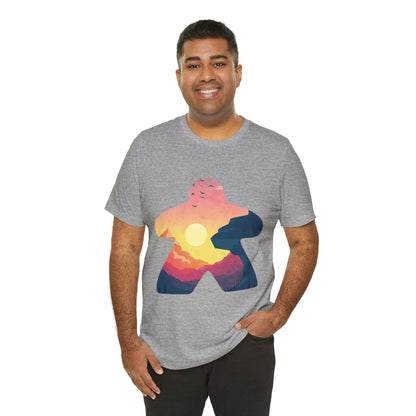 Sunrise Adventure - Meeple Tshirt