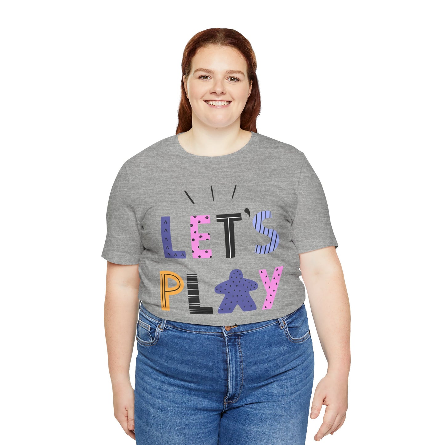 Let's Play Meeple Tshirt