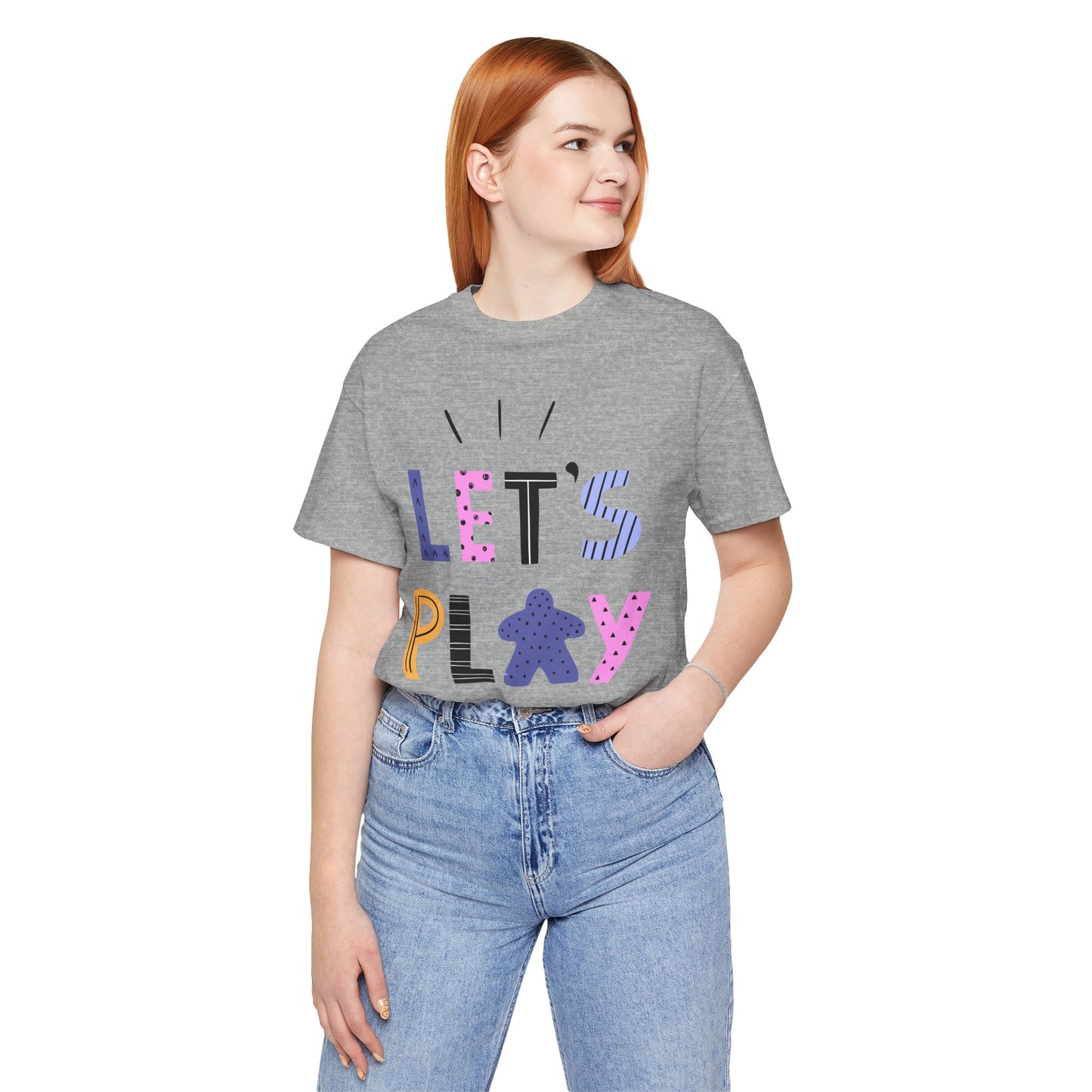 Let's Play Meeple Tshirt