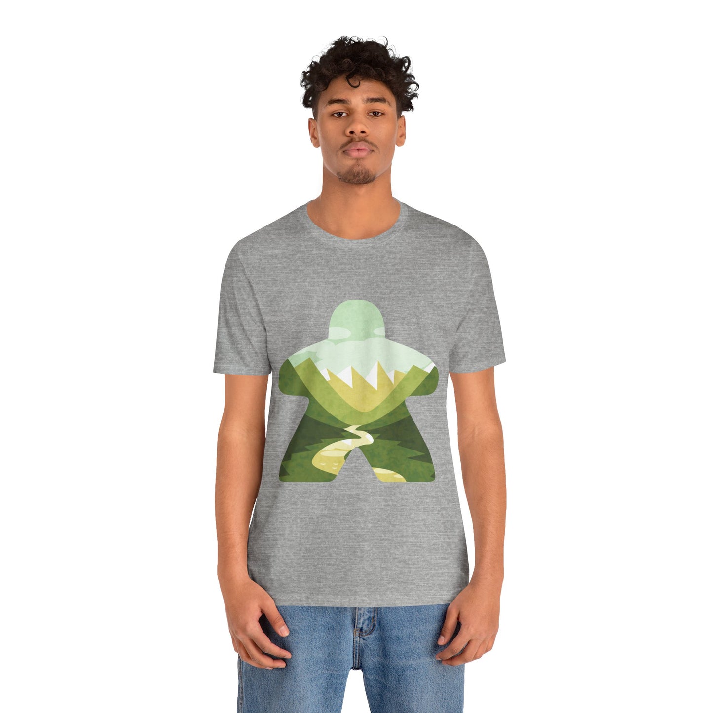 Green Mountains Adventure - Meeple Tshirt