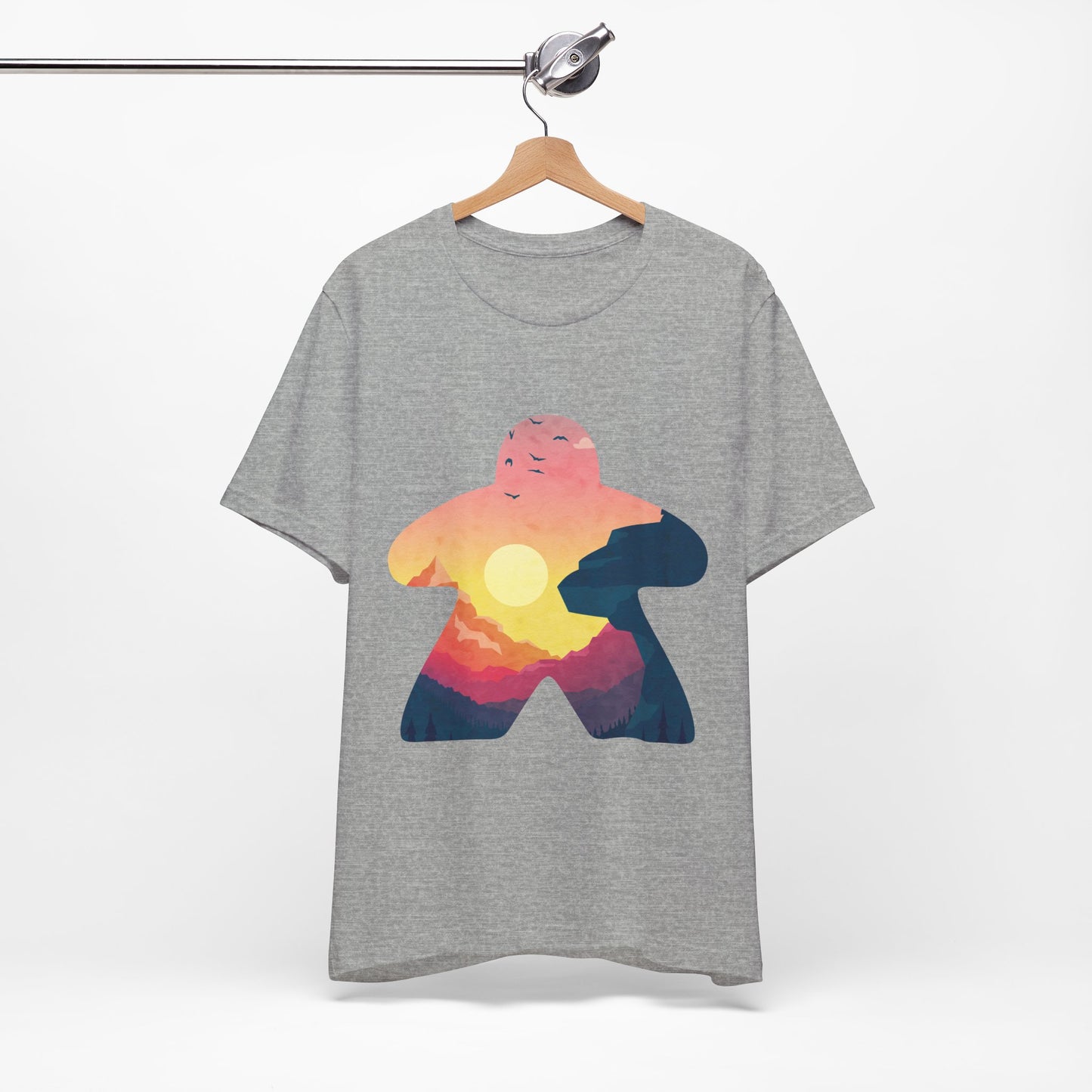 Sunrise Adventure - Meeple Tshirt