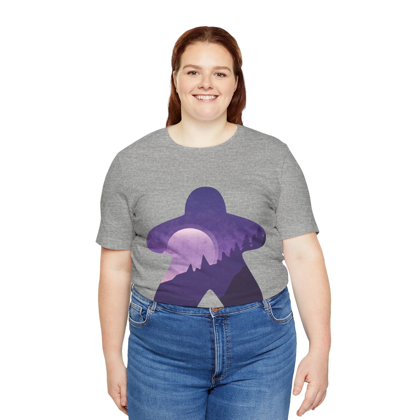 Purple Moon Adventure - Meeple Tshirt