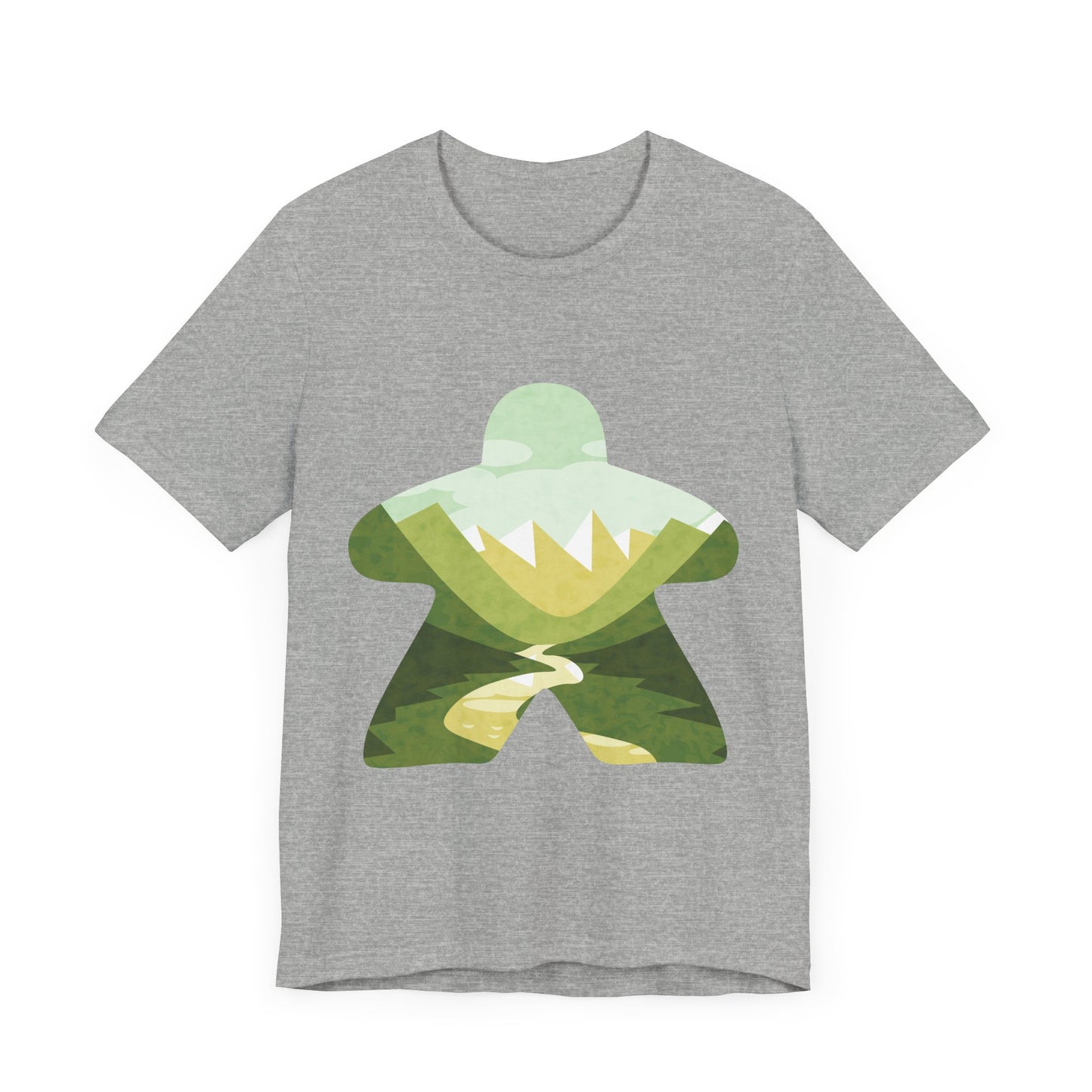 Green Mountains Adventure - Meeple Tshirt