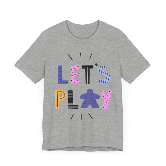 Let's Play Meeple Tshirt