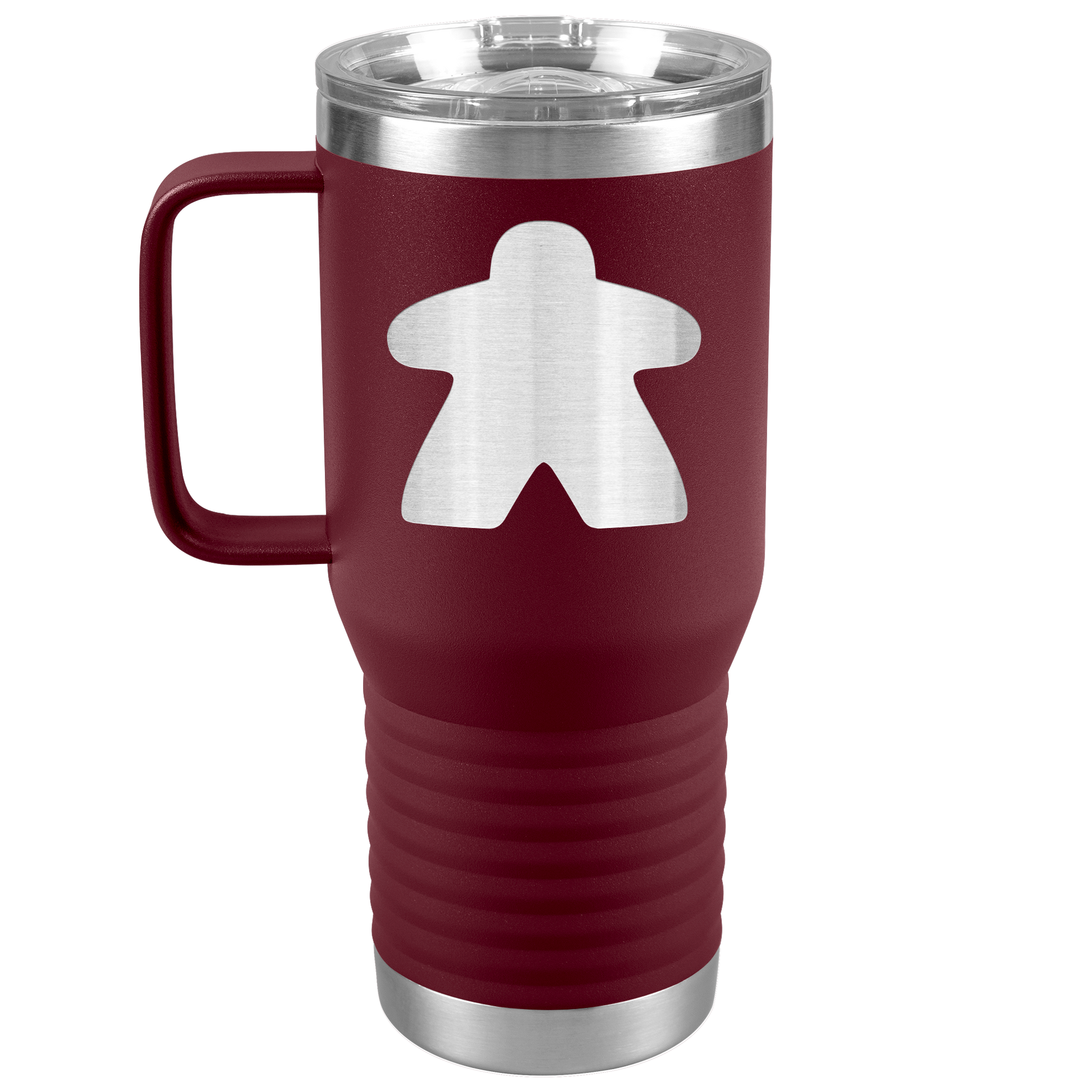 Travel_Tumbler_-_Plain_Meeple_20oz_Travel_Tumbler_Maroon_Mockup.png