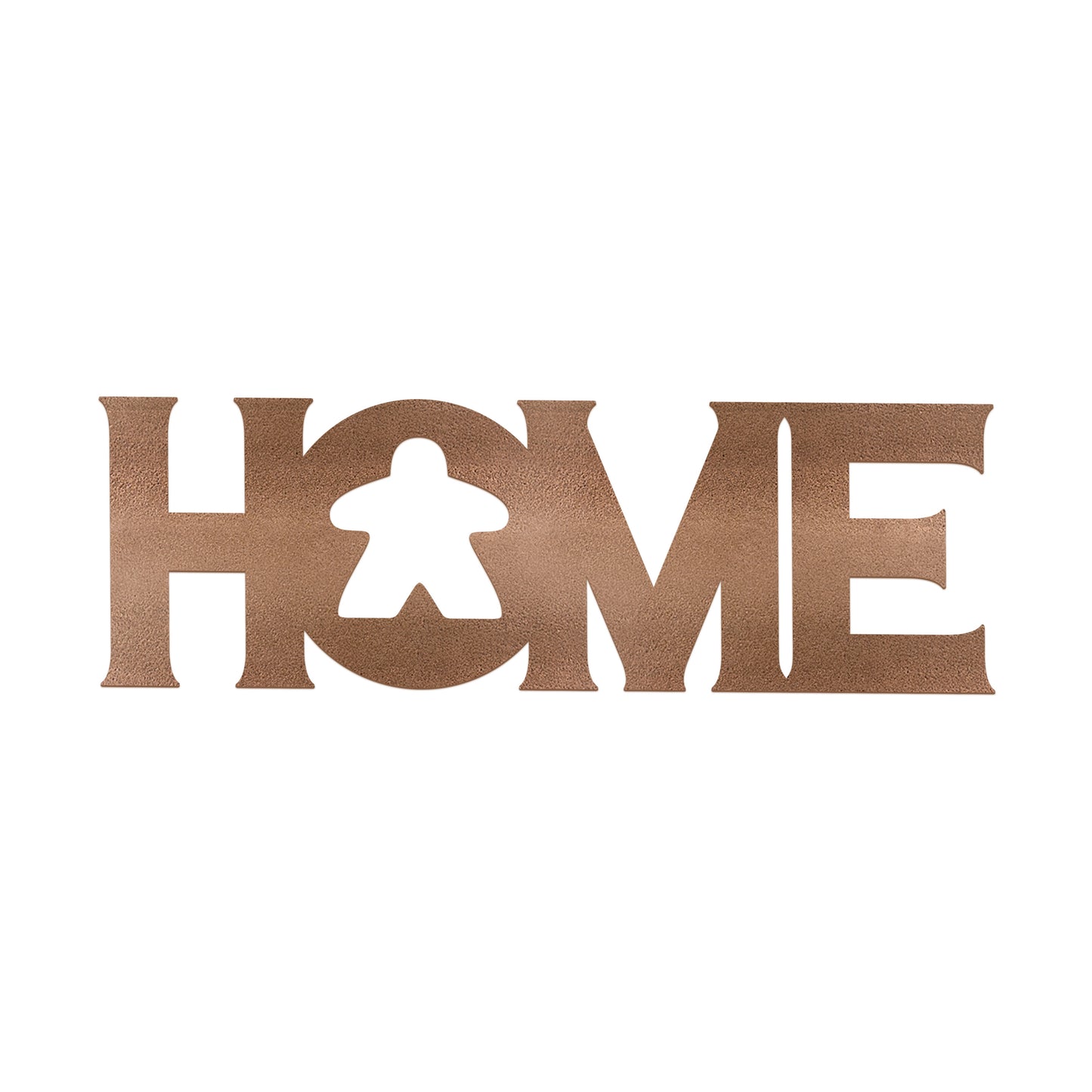 Metal Sign - Meeple - Home