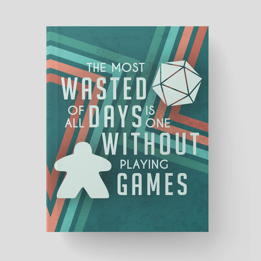 Wasted Days Without Games Scorekeeping Journal